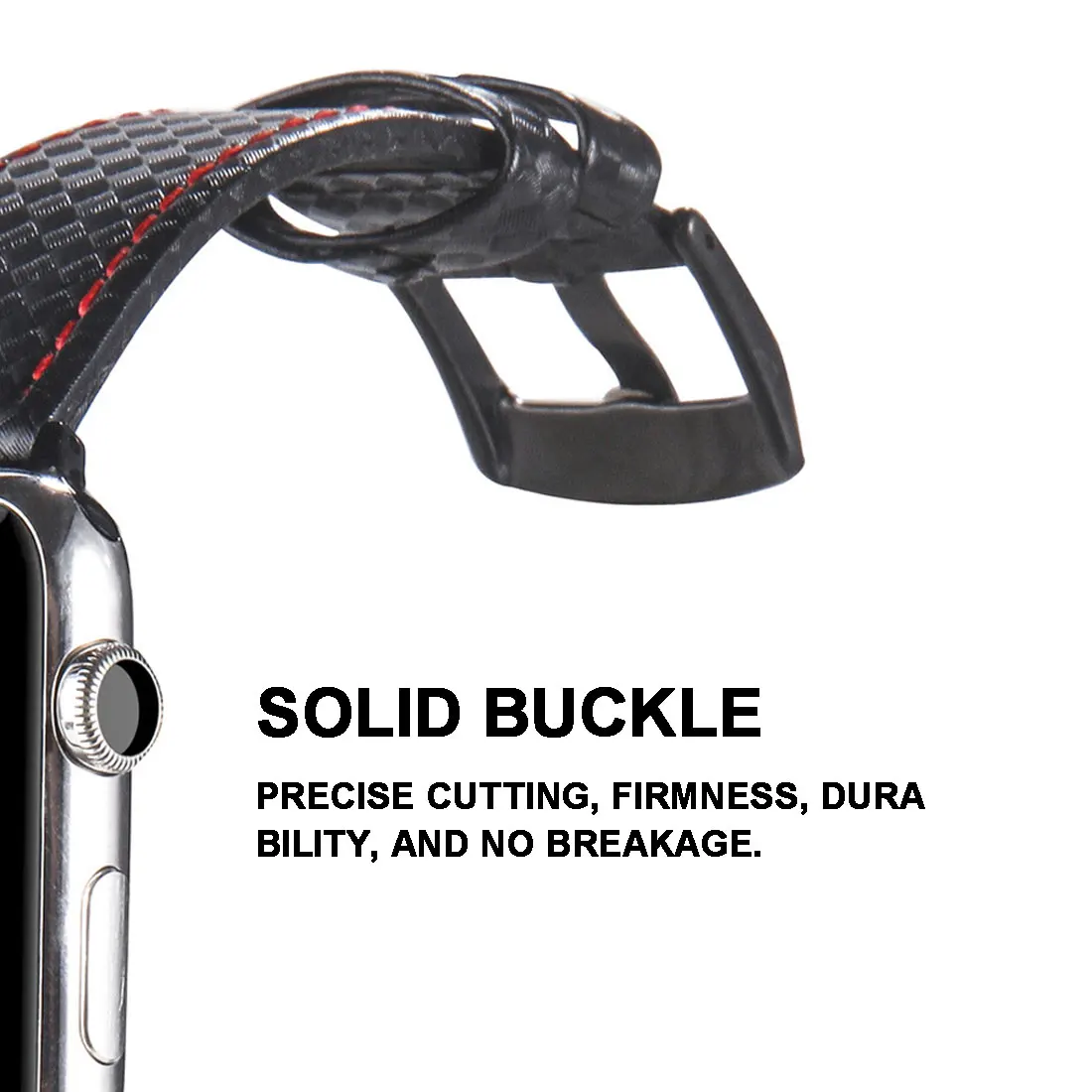 Роскошный ремешок для Apple watch 44 мм 40 мм iWatch 42 мм 38 мм углеродное волокно+ кожаный ремешок для часов Браслет Apple watch 5 4 3 2 1