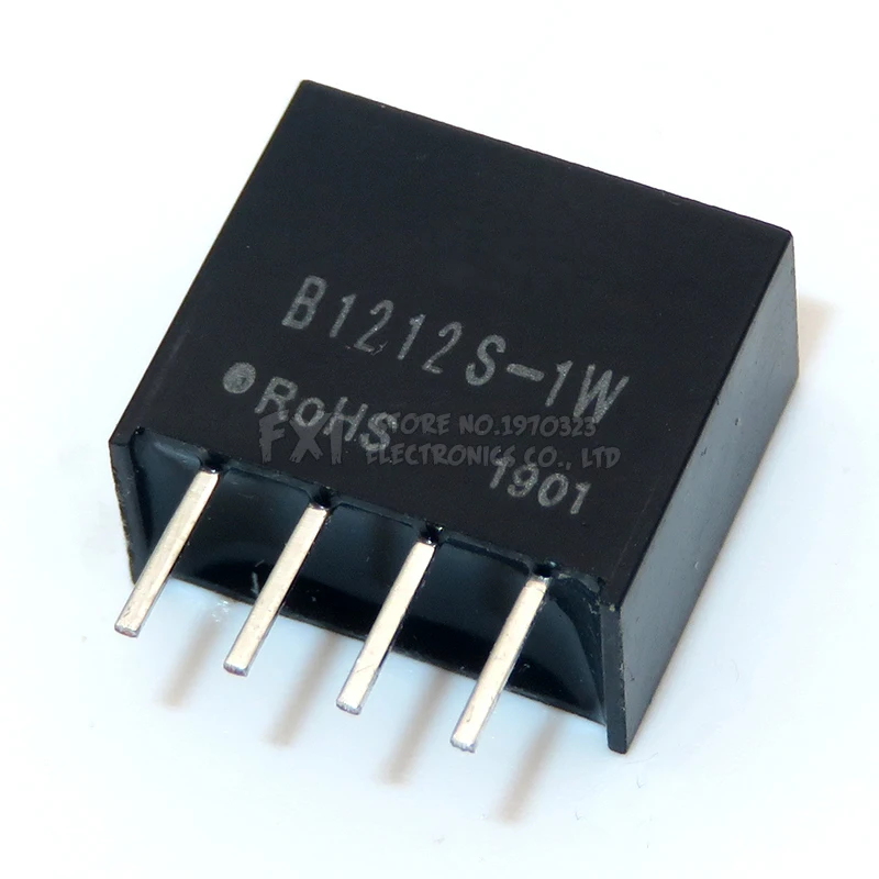 B1212S 1W 2W B1212S DC DC regulated power supply module 12v to 12v ...