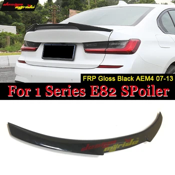 

E82 Rear Trunk Spoiler Wing Lip FRP Gloss Black M4 Style Fits For BMW 1-Series 118i 120i 125i 128i 130i Car Rear Spoiler 2007-13