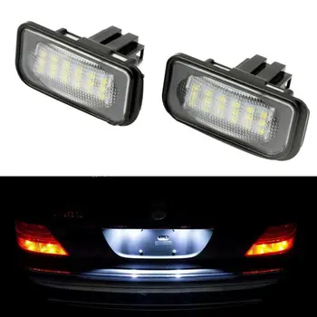

Trunk License Plate Light LED Map For Mercedes-Benz W203 4D Sedan Auto Bulb Tail