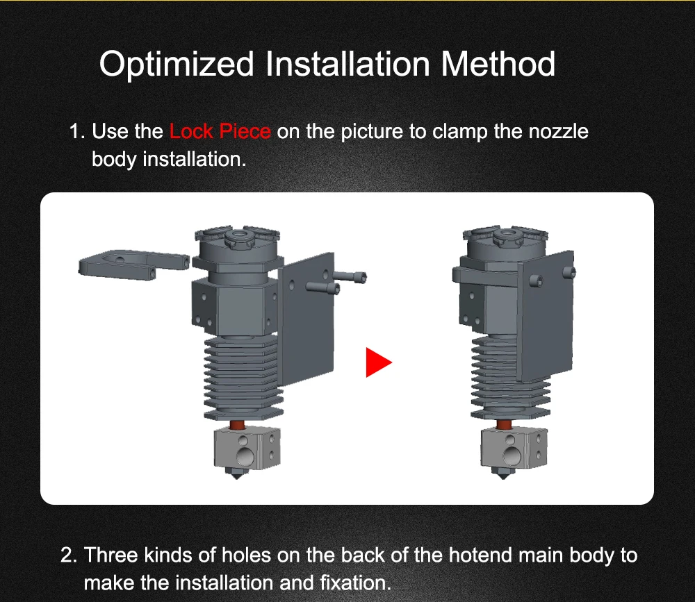 Peças de Impressora J-head para Titan 3 em 1 para Fora Cor de Comutação Dsway Hotend 0.4 - 1.75mm Filamento Mk8 Bowden Extrusora 3 3d Xcr3d 3in1-s1 17 3 peças de impressora 3d dsway xcr3d