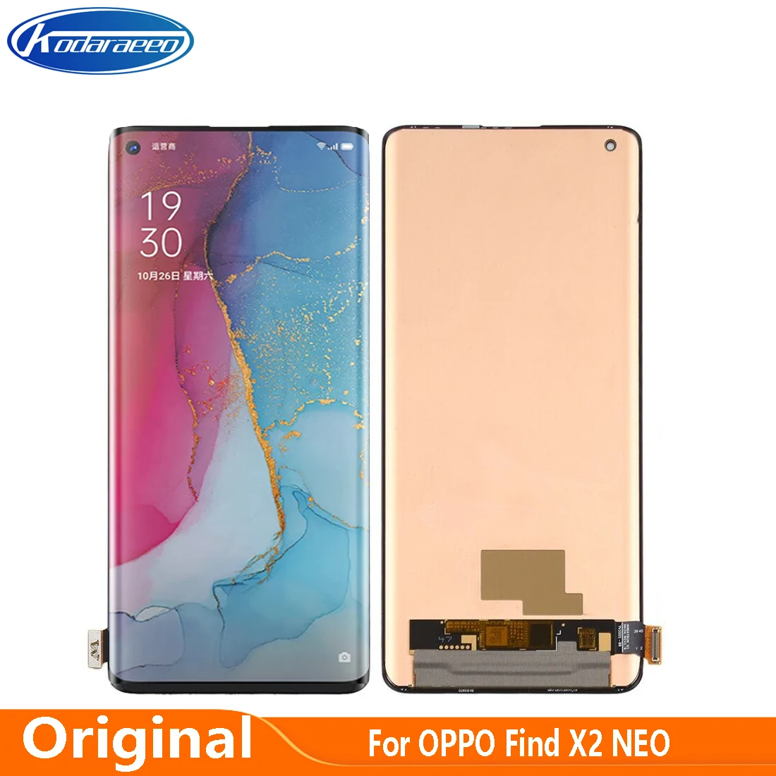 Amoled For OPPO Find X2 Neo 5G CPH2009 LCD Display Touch Screen Replacement Digitizer Assembly