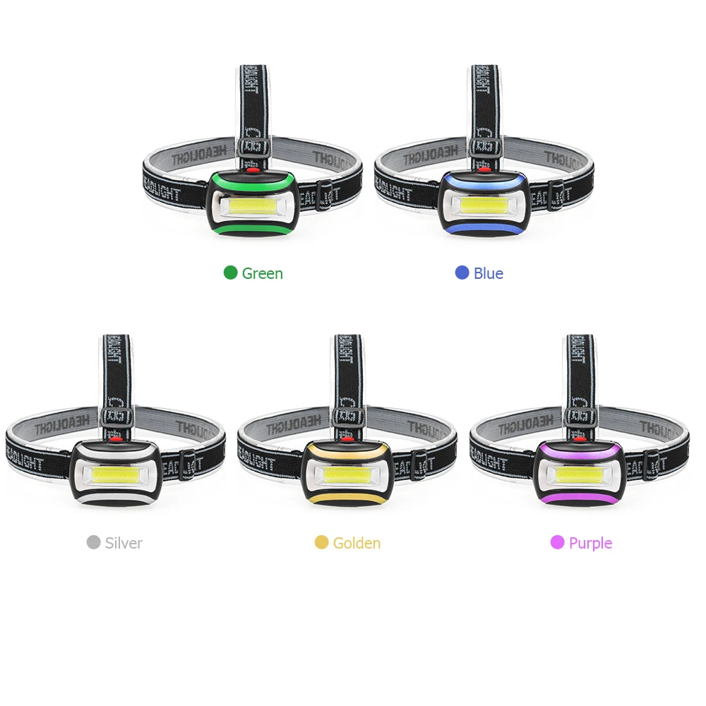 

Hot New Lightweight LED Headlight Flashlight Head Light Lamp Torch 180 Degree Swivel Head Outdoor Tool for Night Cycling Running