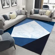 Нордический простой современный ковер для гостиной, семейной спальни, девичьей комнаты, полный прикроватный ковер, диван, чайный коврик для стола