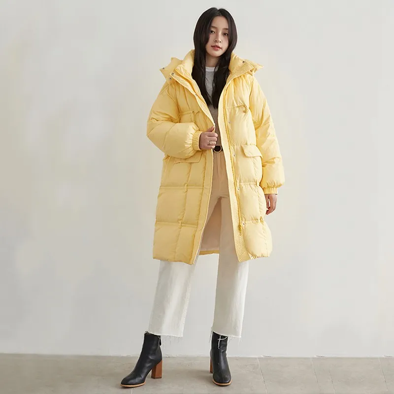 Fitaylor Winter Detachable Hooded Long Jacket