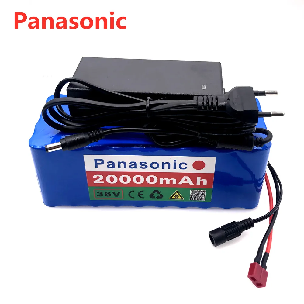 Panasonic батареей 36В 10S4P 20Ah батарейный блок 500W Высокая Мощность е-байка 36В 20000 мА/ч, фара для электровелосипеда в электрические велосипеды БМС+ Зарядное устройство