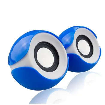 

Mini USB Wired Small Speaker Notebook Desktop Subwoofer 3D Bass Stereo Surround Portable Audio Home Musical Music Center MP3
