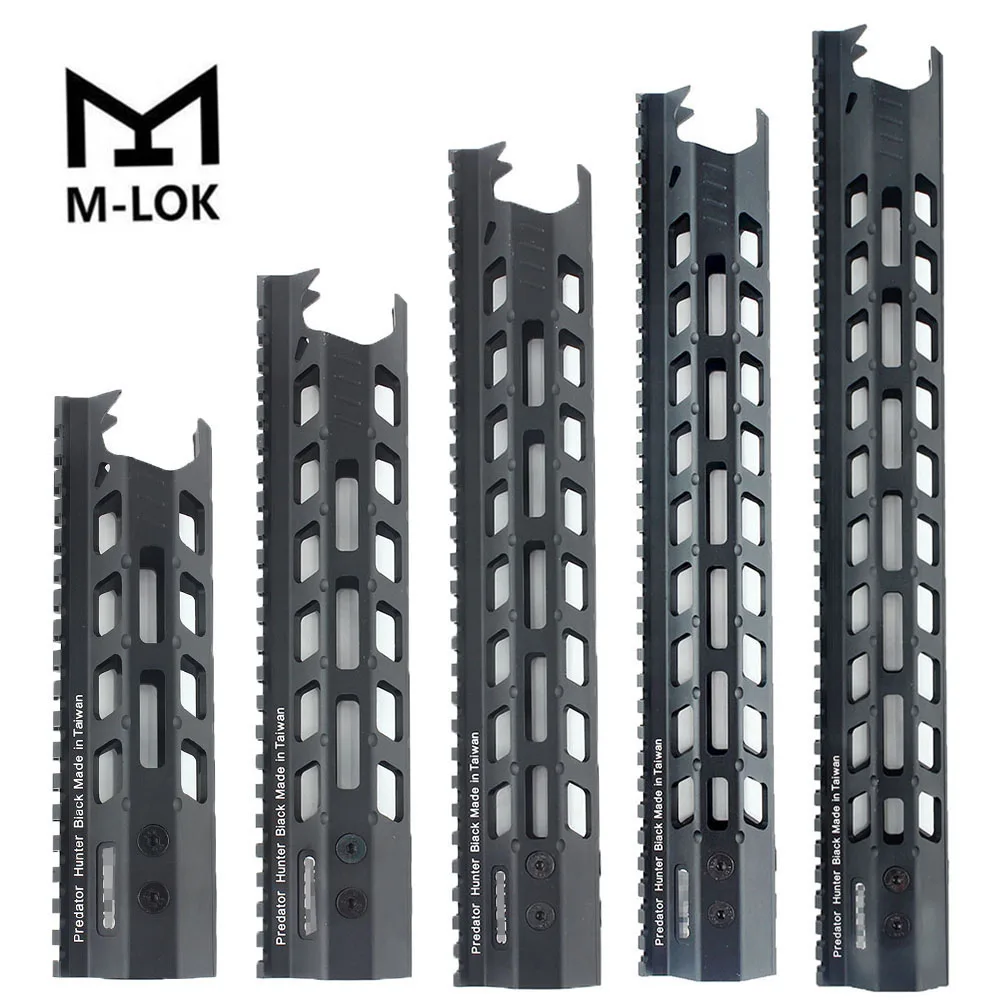 

Tactical Free Float SLR MLOK Handguard Picatinny Rail M4 Rifle AR15 Series Airsoft Types for Hunting Handguards