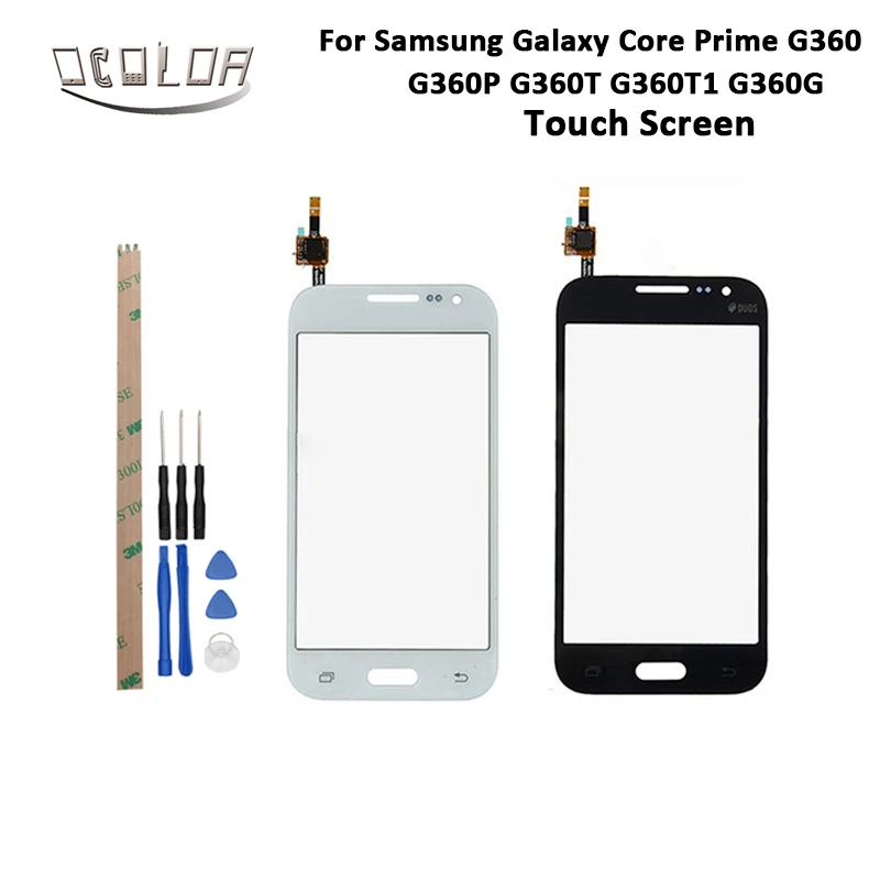 Ocolor для samsung Galaxy Core Prime G360 G360P G360T сенсорный экран Сенсорная панель идеальные запчасти для ремонта 4,5 дюймов+ Инструменты