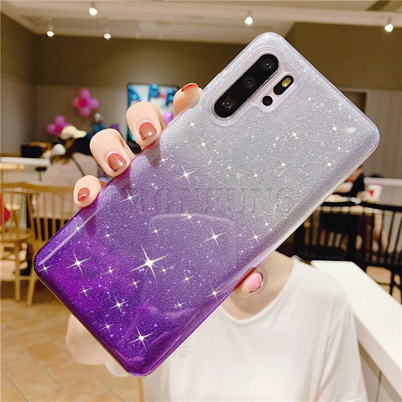 Блестящий Мягкий чехол для Huawei P30 P20 Lite P Smart Z Plus Y5 Y6 Pro Y7 Y9 Prime 2019 Honor 10i 10 8X 8A 8C 8S Mate 20