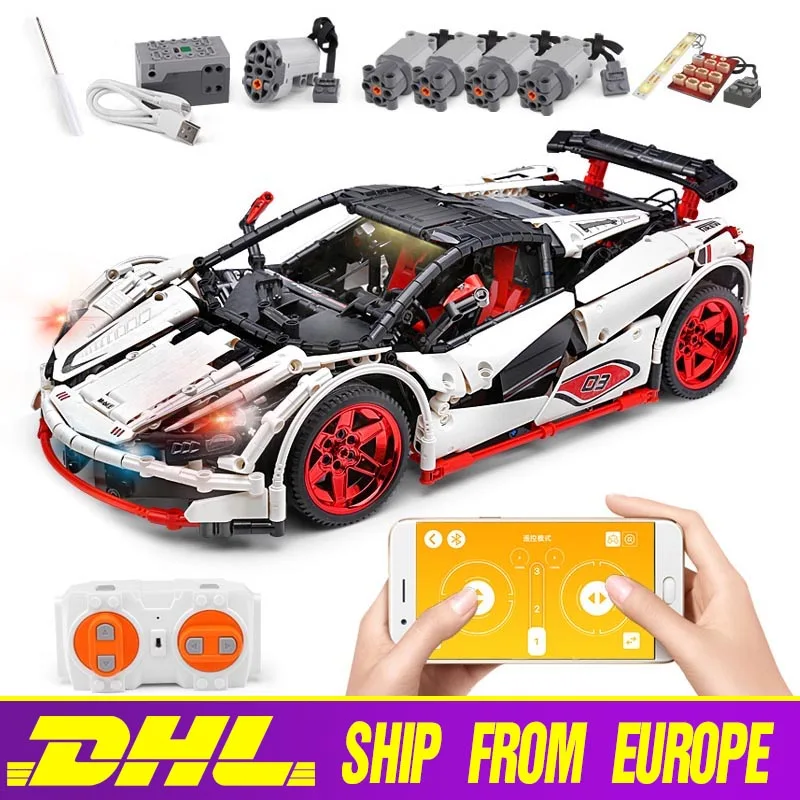 MOULD KING Technic MOC McLarens P1 супер гиперкар Veneno Roadster 13067 Набор строительных блоков