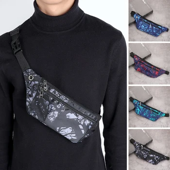 

Litthing 2020 New Fashion Men Women Waist Bum Bag Fanny Pack Belt Multicolor Money Pouch Wallet Zip Travel Hiking Chest Bag