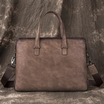 

male office Shoulder bags Messenger Bag For Men real Genuine Leather Handbags Man Fashion Crossbody Bags tote bag business totes