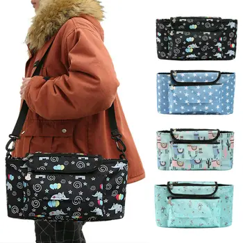 

Microfiber Baby Diaper Bag Stroller Tote Roomy with Removable Adjustable Strap