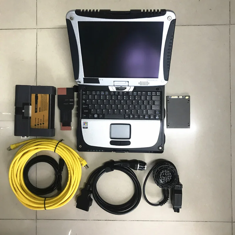DHL Бесплатно ICOM для BMW A2 + B C программирование и диагностический инструмент 2019 07