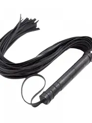 Knight Equipment Horse Leather Riding Crop Pu Leather Pimp Whip Whip Horse Racing Equestrian Supplies 65Cm