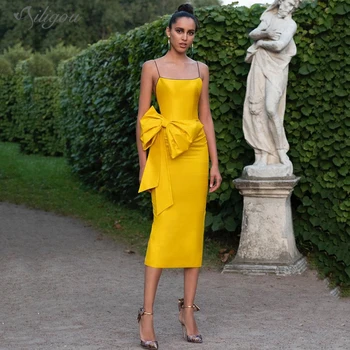 

Ailigou2019 Autumn New Women's Dress Celebrity Party Sexy Bodycon Spaghetti Sleeveless Square Collar and Calf Dress Vestidos