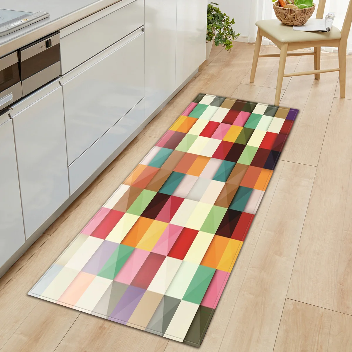 Zeegle ковер длинный прямоугольник коврик на кухню Противоскользящий гостиная ковровое покрытие абсорбирующий коврик для ванной комнаты прикроватный коврик