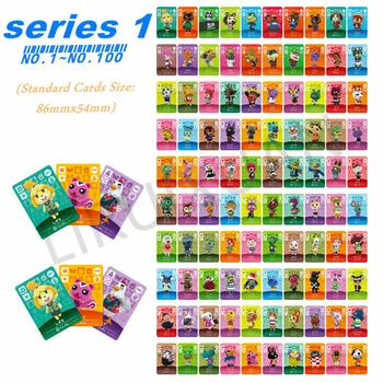 

Series 1 2 3 4 Animal Crossing New Horizons Villager Card NFC Game Cards For Amiibo Card NS Switch 3DS Plastic Box