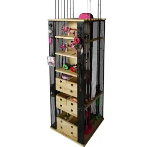 Realtree Aluminum 12 Fishing Rod Storage Rack 