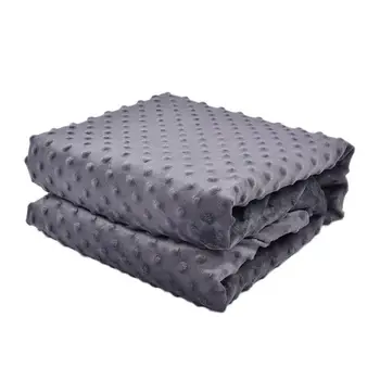 

Soft Gravity Blanket Quilt Cover Comfortable Bubble Velvet Heavy Blanket Solid Throw Blanket Winter Sheet Bedspread