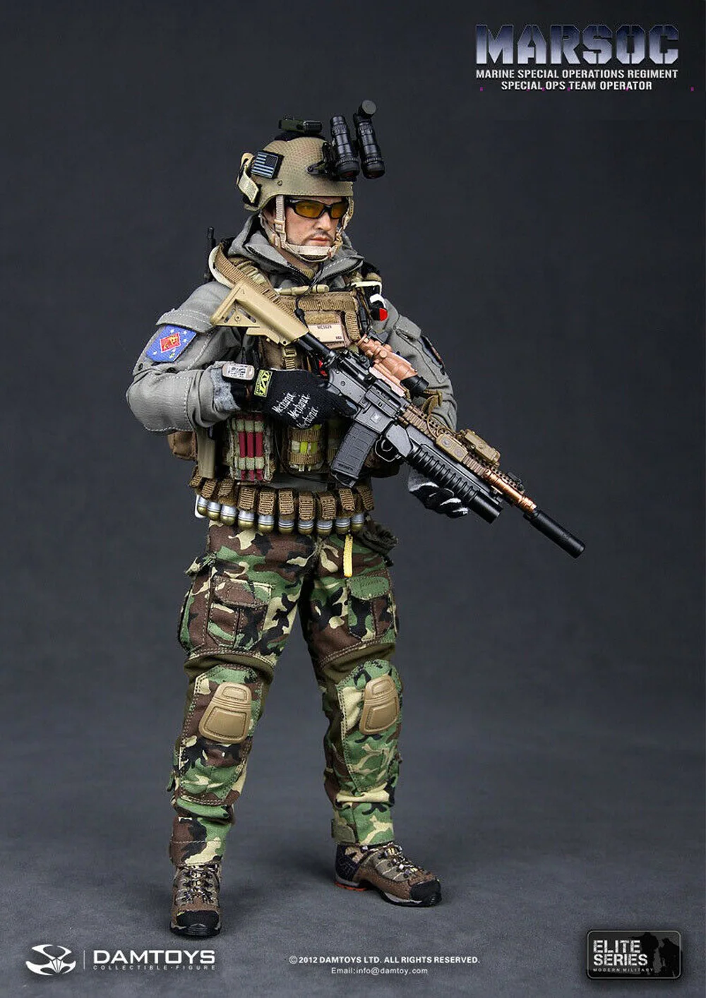 Damtoys Dam 78007 1/6 Marsoc спецназ команда по эксплуатации фигурка есть в наличии|Игровые
