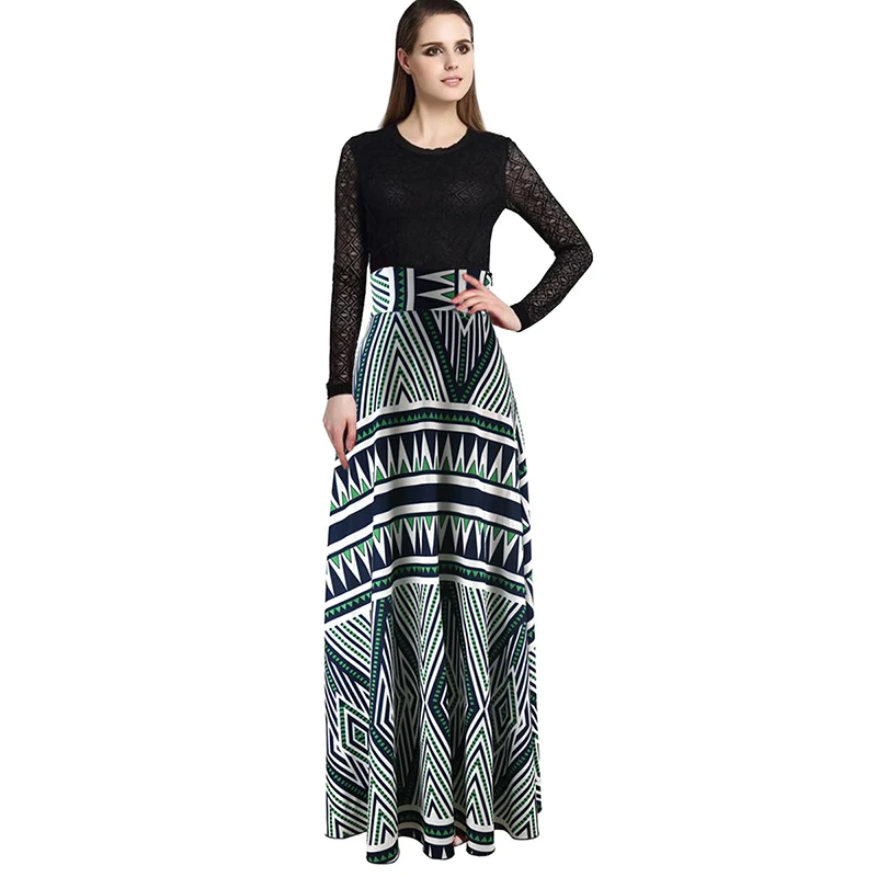 S, m, l, 5XL Новая Элегантная юбка с высокой талией, цвета красного вина, черный, однотонные женские длинные юбки Faldas Saia 5XL, плюс размер, юбка женская