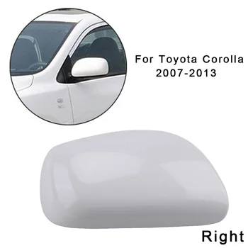 

Left / Right Side Rear View Mirror Cover Cap For Toyota Corolla 2007 2008 2009 2010 2011 2012 2013 Car Accessories