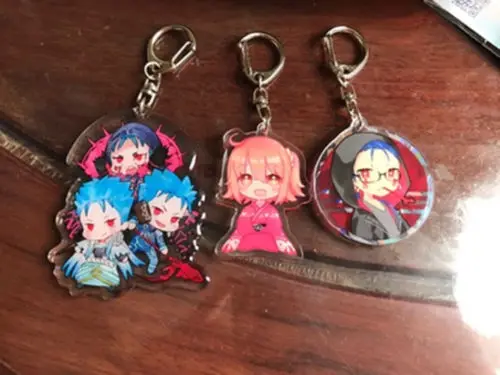 Fate Grand Order FGO Merlin Chulainn Shirou Tokisada акриловый брелок для ключей кошелек телефон мобильный ремень модный креативный