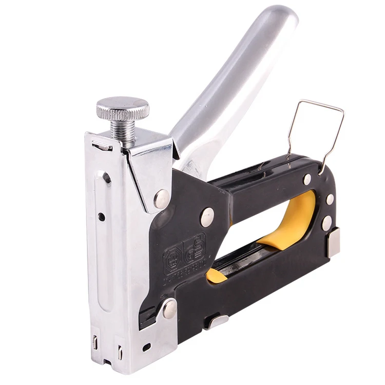 Nail Staple Gun Furniture Stapler For Wood Door Upholstery Framing Rivet G A7T6 