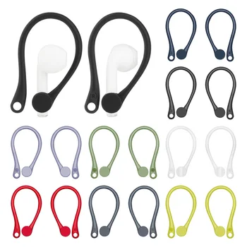 

Anti-fall Bluetooth Earphone Sports Silicone Ear Hooks For Apple AirPods Pro Accessories For Airpod 2 3 Holder For Airpods 3 2 1