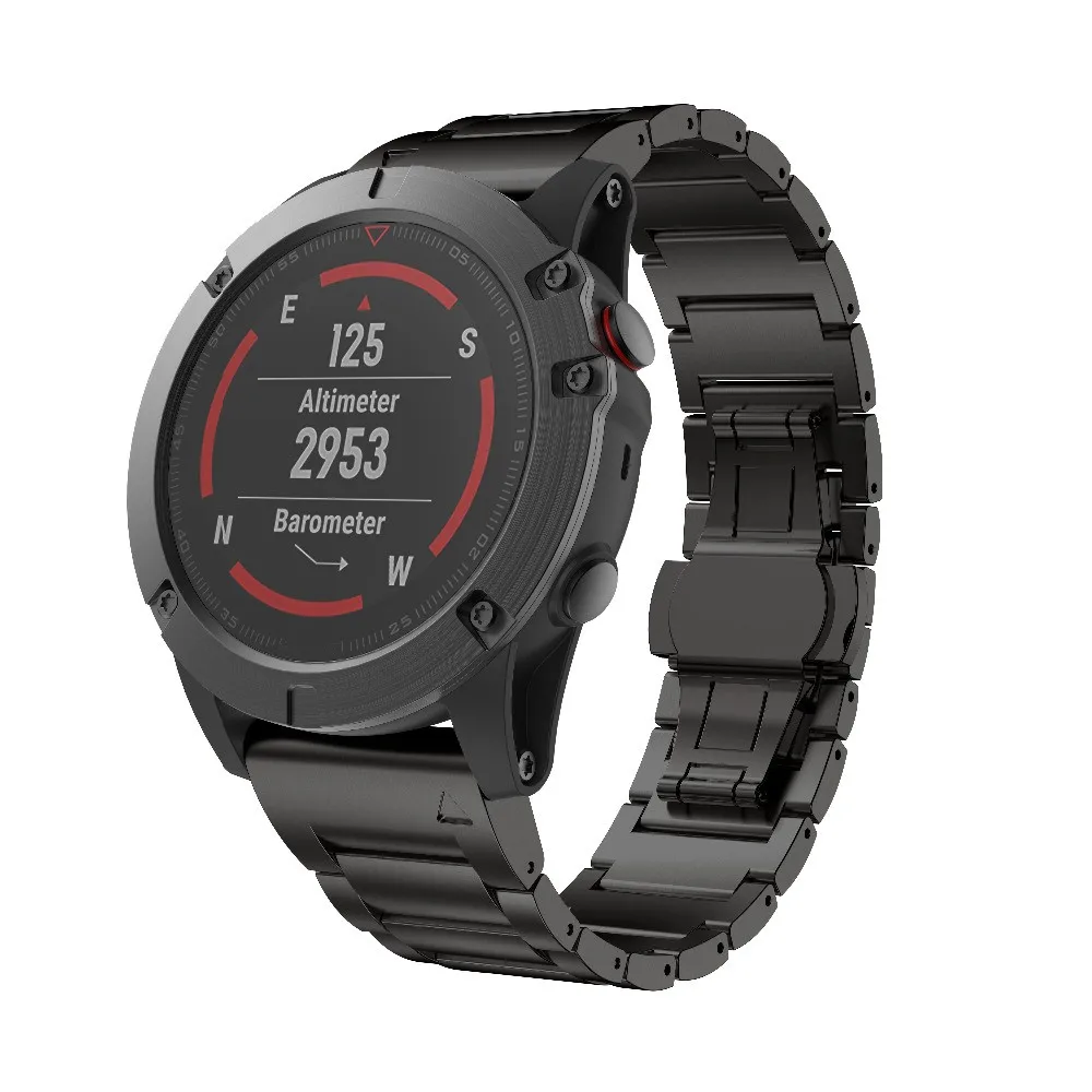 Ремешок ANBEST ДЛЯ Fenix 5X/3/3HR ремешок из титанового сплава ширина 26 мм 6X|Ремешки для