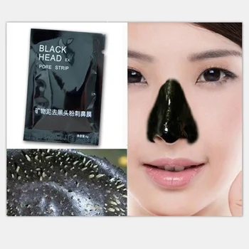 

2017 Mask Face Care Black Mask Nose Blackhead Remover Peel Mask Pore Cleanser Black Head Mask Pore Acne Treatment 3pcs
