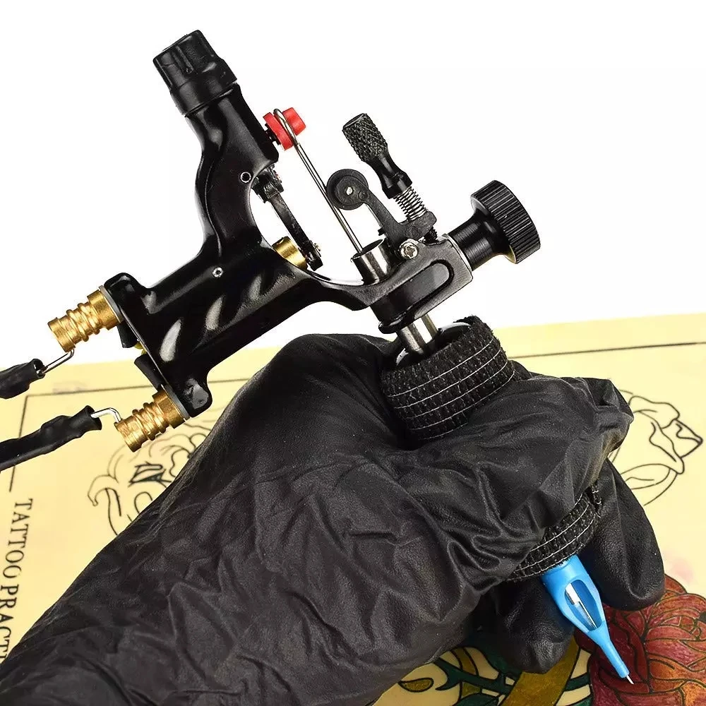 H399f71dc59d54d3287e4698769594432H 5/10/15/20 Black Tattoo Grip Bandage Cover Wraps Tapes Nonwoven Waterproof Self Adhesive Finger Protection Tattoo Accessories Mallzona