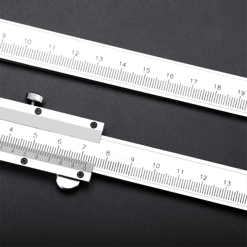 Vernier Caliper 6" 0-150mm 0.02mm Metal Calipers Stainless Steel Hardened Metric Machinist Thickness Micrometer Measuring Tools