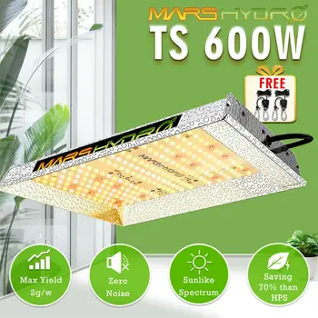 

Mars Hydro TS 600W LED Grow Lights for Indoor Plants Veg Flower Replace HPS HID