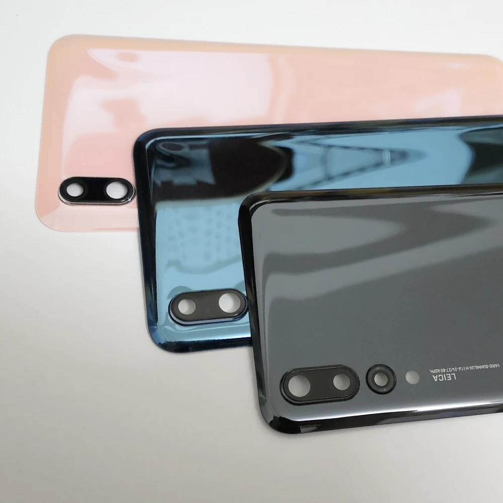 100% новая задняя крышка аккумулятора для Huawei P20Pro стеклянная замена панели + LOCO |