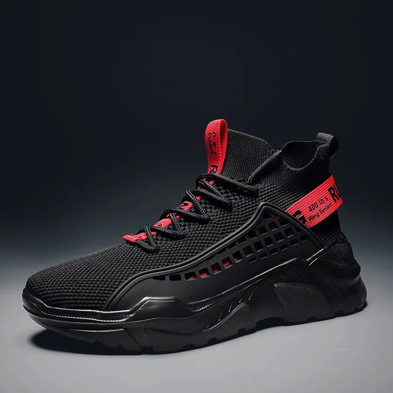 

New Style Men Casual Autumn Athletic Shoes Creative Breathable Fly Woven Men's Shoes Sub-Fashion Coconut Shoes Men's