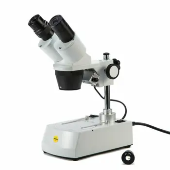 

Stereoscopic Microscope--- SWIFT 20X-40X-80X Forward Lab Top & Bottom Light Binocular Stereo Microscopem
