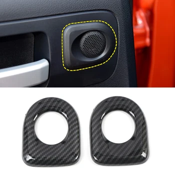 

For Toyota Tundra 2014-2019 ABS Interior Rear Door Stereo Speaker Cover Trim 2PCS Car Accessories (Not For 2-Door Version)