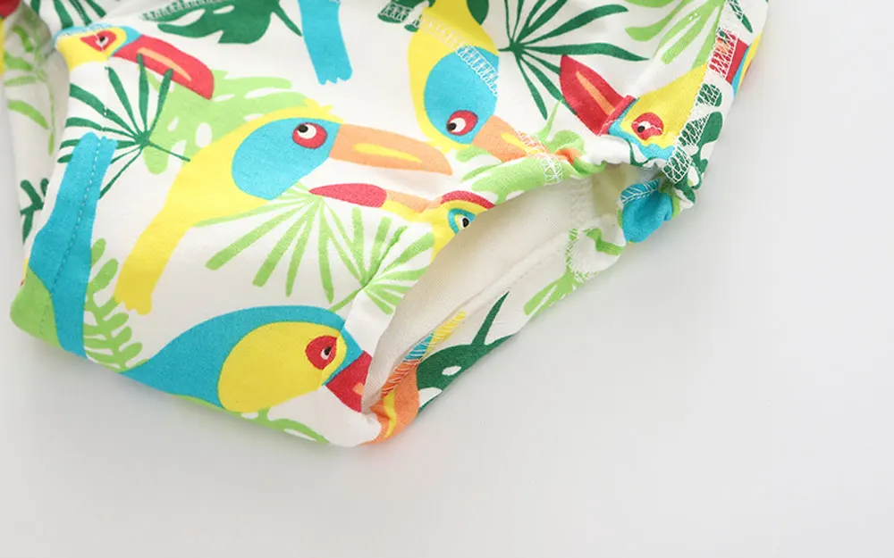 Многоразовые тренировочные трусы многоразовые из водонепроницаемой ткани с