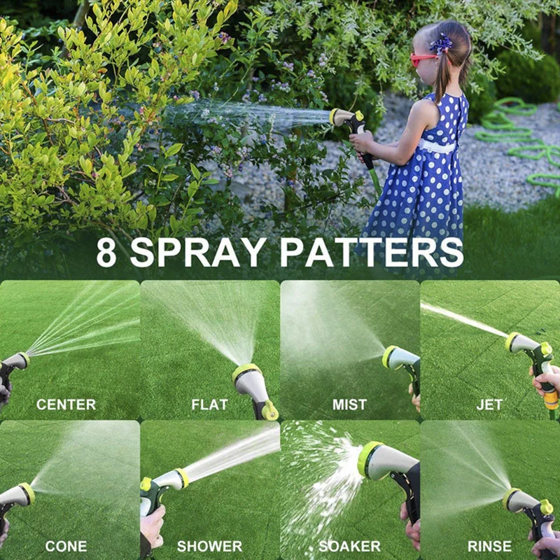 Garden Water Guns Hose Spray Nozzle Heavy-Nozzle Sprayer Mutifunctional Househol