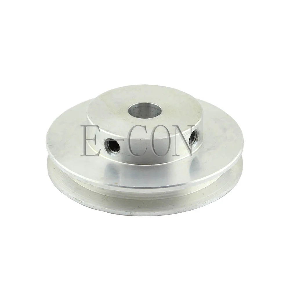 

V Groove Pulley Bore 5-25mm OD 80mm for 6mm O Shape PU Belt Round Belt DIY