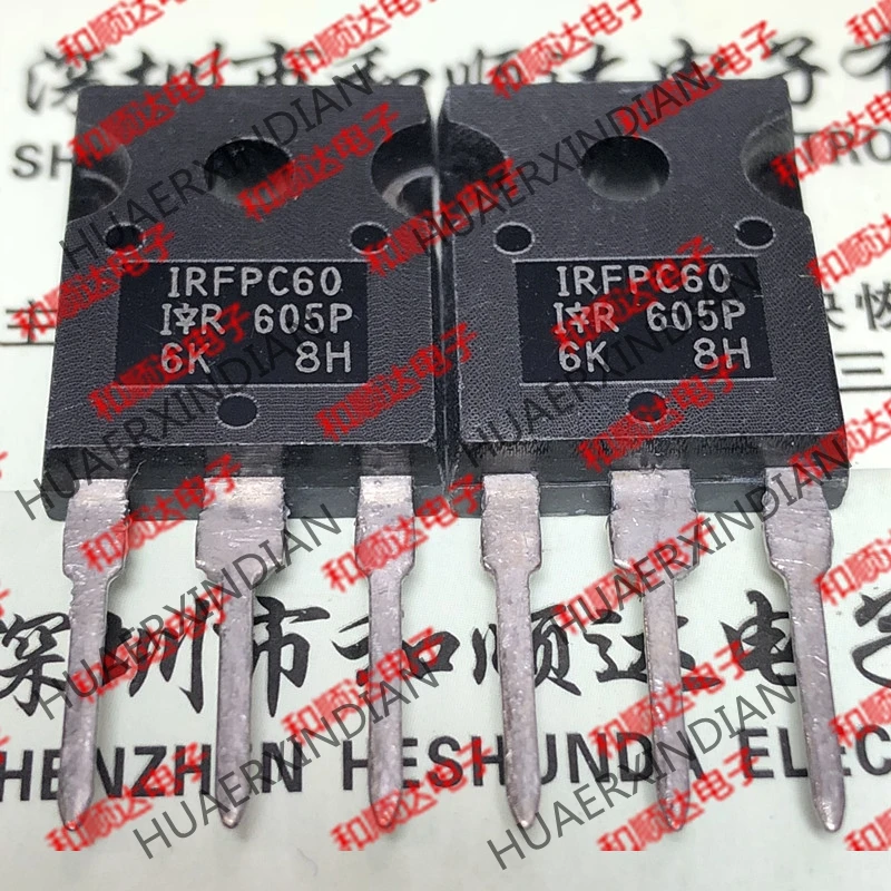 5 шт., новые оригинальные кнопки IRFPC60-247 600V 16A