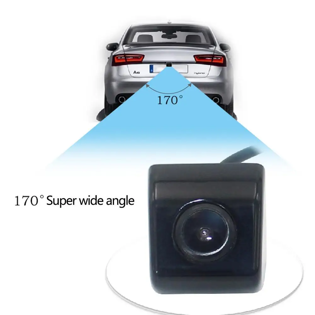 

AHD Camera 170 Degree Viewing Angle Night Vision waterproof Metal Shell Reversing 1080P Vehicle Rear View Camera Universal 2021