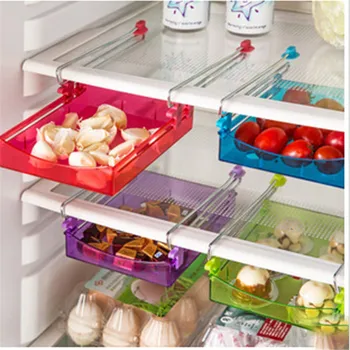 

Refrigerator Storage Box Kitchen Accessories Space-saving Cans Finishing Organizer Creative Twitch Type Box Kitchen Gadget Tools