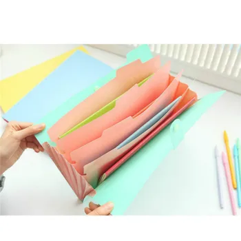 

1PCS 4 Colors Waterproof A4 File Document Bag Pouch Bill Folder Holder Organizer Office School Supplies File Bag