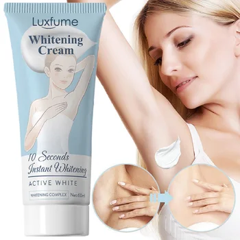 

10 Seconds Instant Whitening Cream Underarm Armpit Whitening Cream Legs Knees Private Parts Body Bleaching Cream