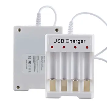 

High Quality Rechargeable AAA AA Battery Charger 2/3/4 Slot Fast Charging Station Adapter
