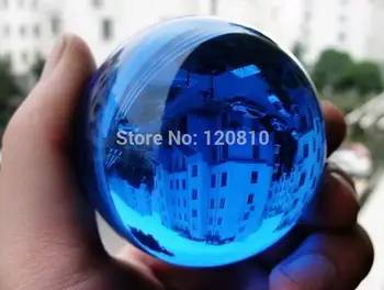 

Rare Natural Blue Magic Healing Ball Sphere58mm